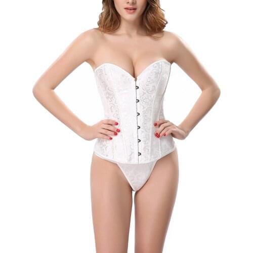 Women Sexy Printed Corset Tight Bustier Off Shoulder Shapers Female Intimates for Wedding Dating Photography Costume Party