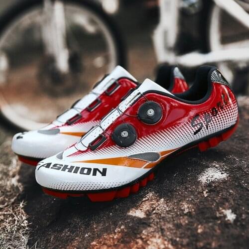 2021 Mtb Cycling Shoes Men Sports Route Cleat Road Bike Flat Sneakers Racing Women Bicycle Mountain biking Spd