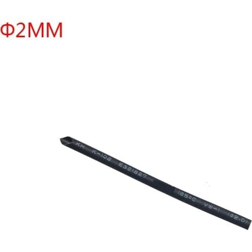 3 Meter/lot 2:1 Black 2mm Diameter Heat Shrink Heatshrink Tubing Tube Sleeving Wrap Wire