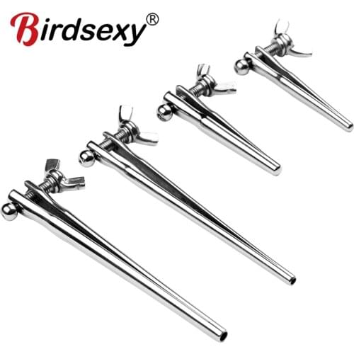 Long/Short Urethral Catheter Stainless Steel Adjustable Urethral Dilator Penis Plug Penis Stimulator Male Urethral Plug Sex Toys