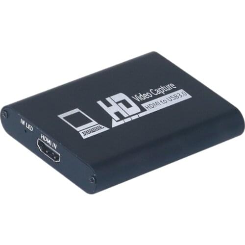 HDMI Video Capture Card USB3.0 1080P HD Game Live Capture Device Supports Operating System Windows 7, 8, 10 or Above