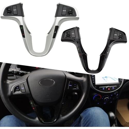 For H yundai VERNA SOLARIS steering wheel button Steering wheel audio volume music control button switch