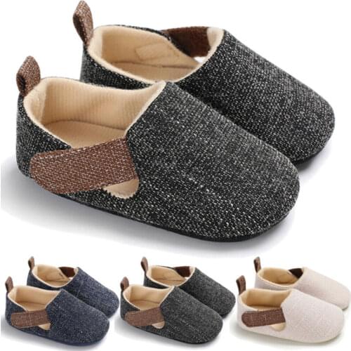 Infant Toddler Baby Boy Girls Crib Shoes 2019 Newest Cute Bbay Boy Girls All Season Soft Sole Shoes Sneaker Newborn 0-18 Months