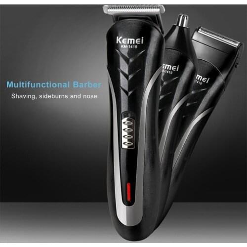 Razor Hair Clipper Pro Hair Trimmer Floating Shaving Head Charging 5In1 Hair Clipper Electric Hair Cutting Machine Body Haircut