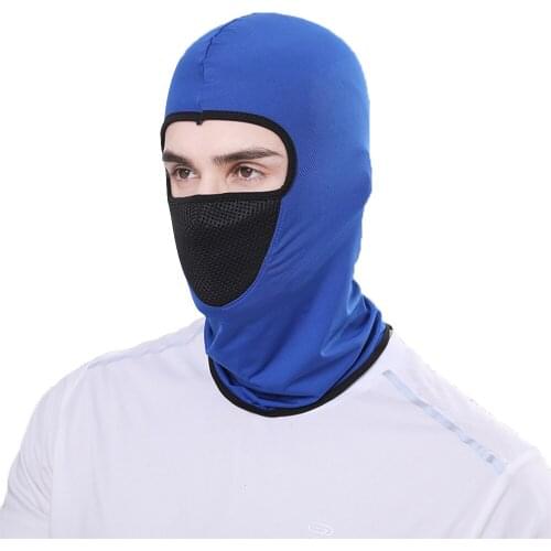 Motorcycle Sun protection and dustproof headgear riding hat hood windproof mask outdoor riding hood Balaclava Full Face Cover