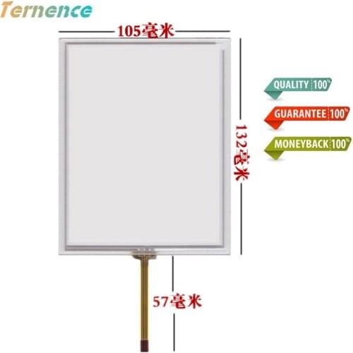 New 5.7 inch Touch scsreen SUPER16 X431gx3 X431 panel Glass Automotive touch DVD GPS touch 105*132mm Car decoder touch Free Post