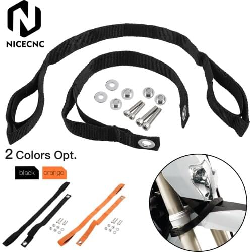 Motorcycle Front Rear Holding Fender Pull Straps For KTM EXC EXCF SX SXF XC XCF XC-W XCFW 125 200 250 300 350 450 530 2004-2015