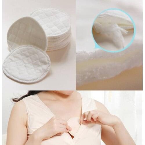 10pcs Soft Absorbent Cotton Washable Reusable Breastfeeding Pads Maternity Breast Feeding Nursing Pads