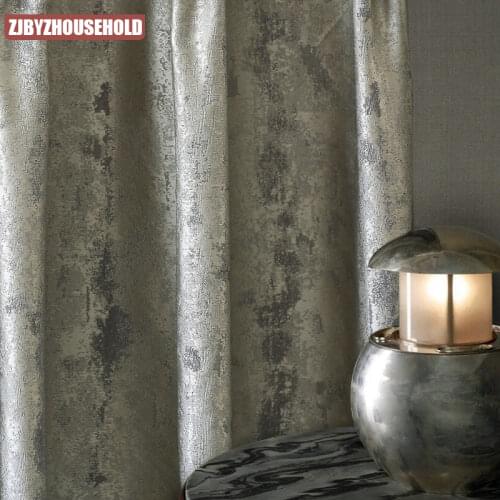 Luxury Curtains for Bedroom Windows Curtains Living Rooom European Jaquard Golden Curtain Vintage Blinds Original Drapes Solid