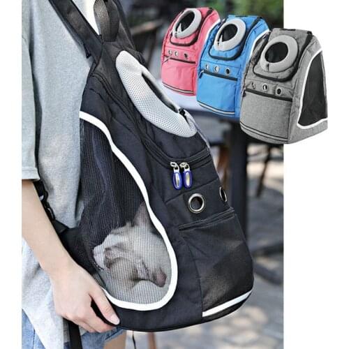 Sac Transport Chat Pet Harness Small Dogs Cats Puppy Travel Transport Backpack Bag-pet Carrier Type To Go Out and Carry Pet Bag
