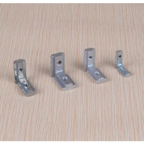 Corner Slot Connectors / 4040 Aluminum Extrusion Profiles built-in right Angle Connector X10