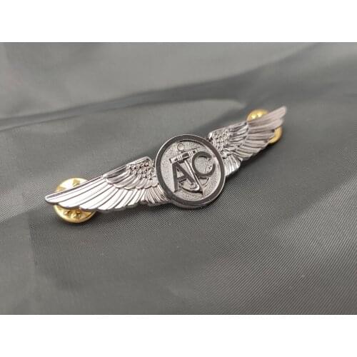 USMC Marine Coast Guard USN US NAVY AIR CREW silver COLORED WINGS PIN BADGE INSIGNIA