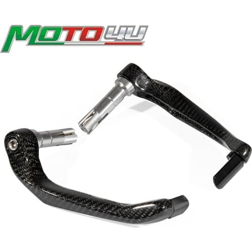 Real Carbon Fiber ProGuard Protector Brake Clutch Lever Guard Protector Universal Brake Lever Proguard