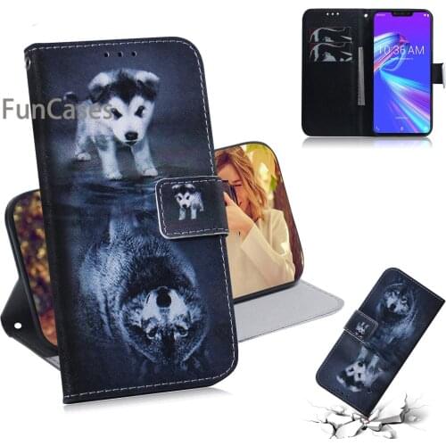 ZB633KL Cell Covers For estuche ASUS ZB633KL Coques Panda PU Leather Book Case Wonderful sFor ASUS ajax Zenfone Max (M2)