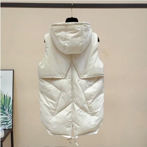 Women Winter Vests 2021 New Short Vest Cotton Padded Jacket Sleeveless Female Winter Waistcoat Vest