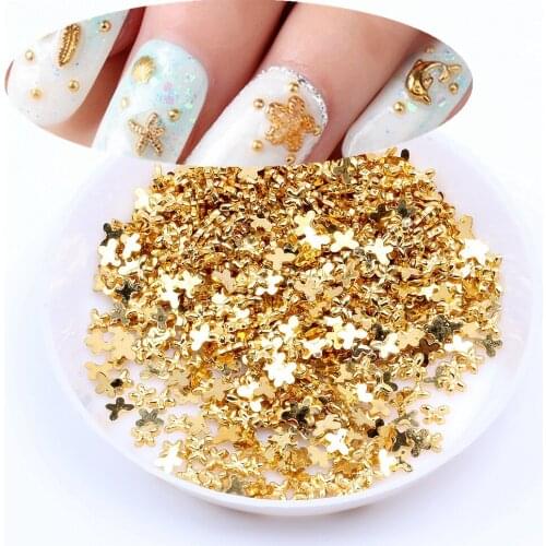 Gold Plating 1g Acrylic Flatback Rhinstones Various Shapes Nail Art DIY Crafts Jewelry Making Laptop Wedding Dresses Decorations