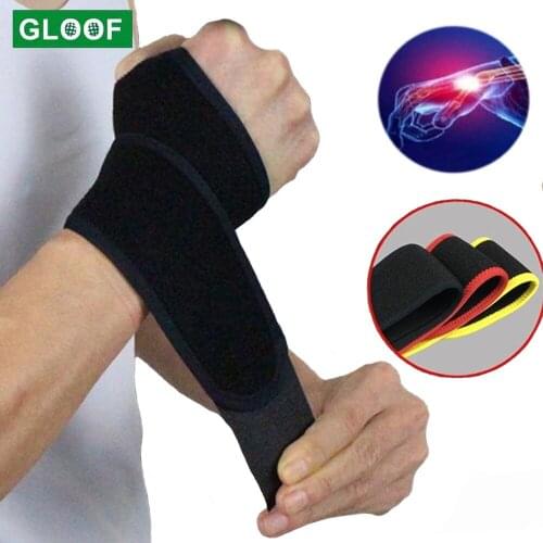 1Pcs Splint Sprains Arthritis Band Belt Carpal Tunnel Hands Wrist Support Brace Strap Tennis & Golfers