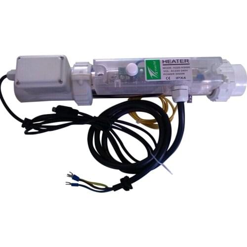 3KW Straight H220 spa tub heater , ethink SPA Heater and massage Bath Tub Heater for chinese spa