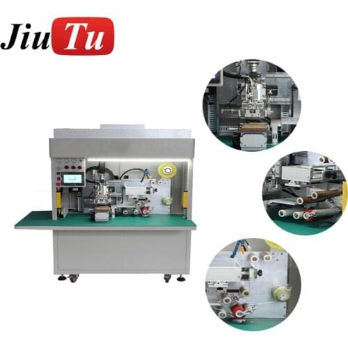 Jiutu Automatic Film Laminating Machine For iPhone Samsung OCA Polarizer Apply On LCD Screen Fast Speed