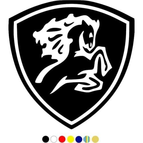 CS-133#15*15cm VV - horse funny car sticker and decal silver/black vinyl auto car stickers