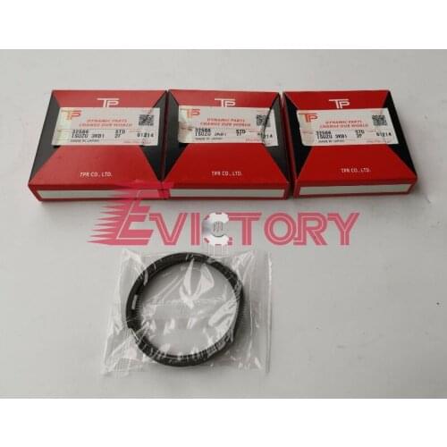 ISUZU 3AD1 piston ring + full cylinder gasket kit