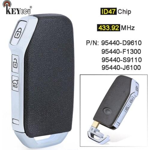 KEYECU 433.92MHz 95440-D9610 95440-F1300 95440-J6100 95440-S9110 Smart Remote Key Fob for Kia Sportage Telluride K900 Quoris