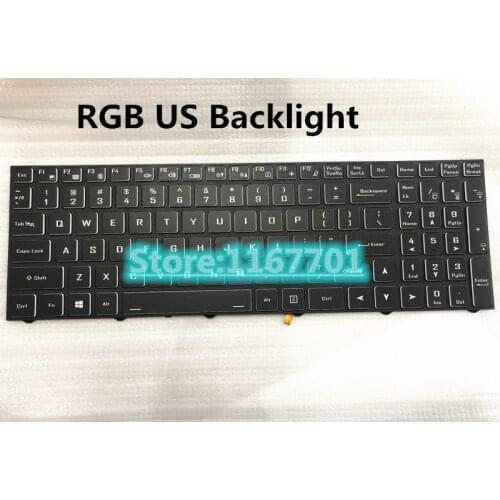 Laptop Keyboard for Hasee TX7 TX7-CT5DS TX8 TX8-CT5DH TX9 TX9-CT5DK GX8 GX9 GX7 6-23-RN15Z-013 NKN957TD0009 RGB US Backlight