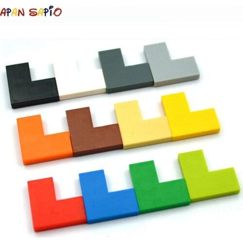 1000pcs Smooth 1+2 Dots DIY Building Blocks Thin Figure Educational Creative Toys for Children Size Compatible With 14719 Bricks
