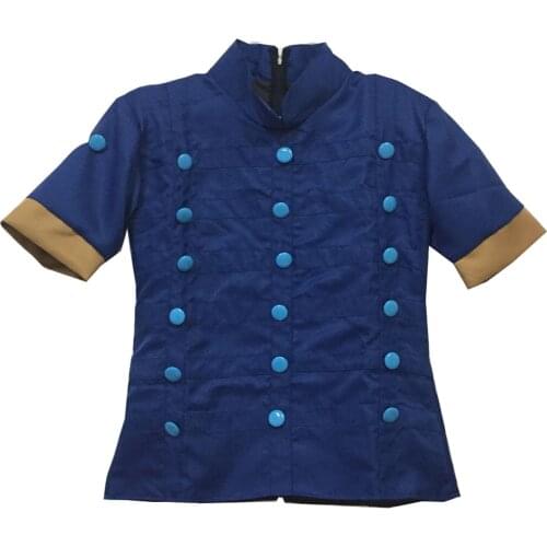 2019 JoJos Bizarre Adventure Steel Ball Run Gyro Zeppeli Cosplay Costume Only Top