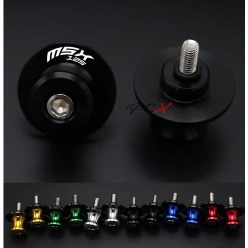 Motorcycle CNC Aluminum Swingarm Spools Slider Stand Screws For Honda MSX-125 MSX125