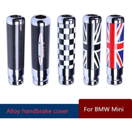 Suitable for BMW mini mini cooper car handbrake cover modification R55 R56 R57 R58 R59 alloy handbrake lever cover