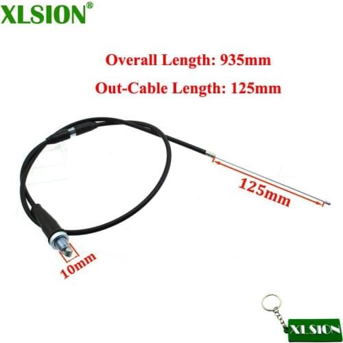XLSION 37" Adjustable Throttle Cable For Chinese 50cc - 190cc Pit Dirt Bikes Thumpstar SSR YCF CRF50
