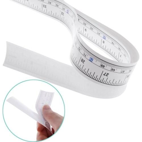 90cm Self Adhesive Metric Measure Tape Vinyl Ruler For Sewing Machine Sticker K0AB