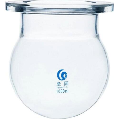 1000ml/2000ml/3000ml Round Bottom Medical grade Boro. glass 3-neck glass flask reactor, Flask reactor for Laboratory glassware