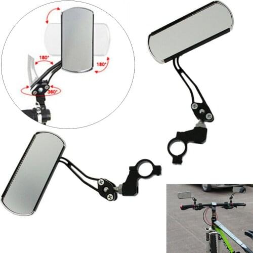 New Bicycle Rearview Handlebar Mirror Cycling Rear View MTB Bike Handle Mirror
