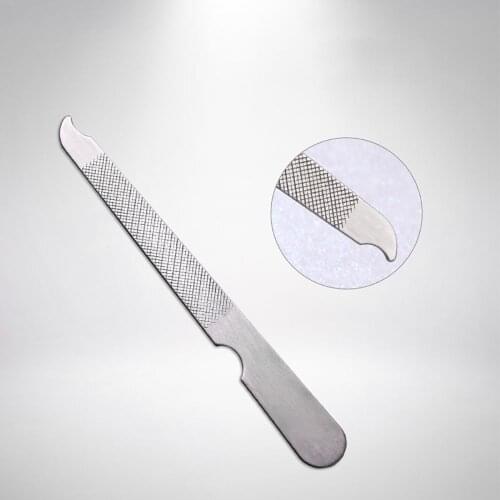 10pcs Metal Stainless Steel Nail Files Ladies Manicure Pedicure Nail Tools Double Sided Pointed Nail Art Beauty Care Tools Gifts