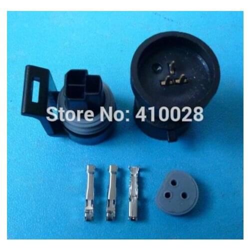5/30/100set 3 pin Temp senser connector ,car restrictor/throttle plug/air damper sensor plug for Buick SGMW for GM car
