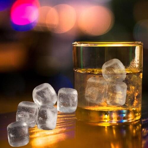 1PC Crystal Stone Whisky Stones Ice Drinks Beer Wine Beverage Cooler Cubes Reusable Wine Cooler Bar Set Chiller Bar Supplies