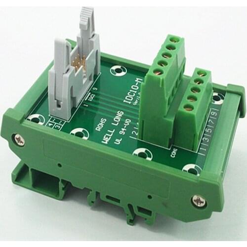 IDC-10 DIN Rail Mounted Interface Module