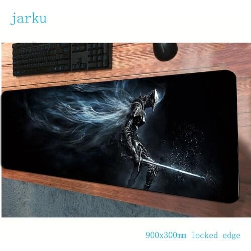 JARKU 90x30cm Dark Souls mouse pad gaming mousepad gamer mouse mat best seller pads computer keyboard padmouse laptop play mats