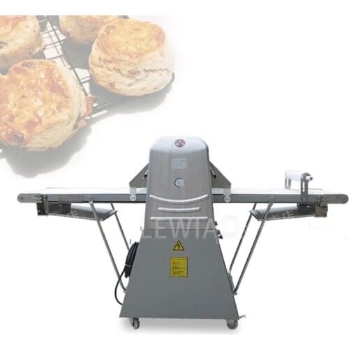 Commercial Pastry Machine Vertical Crisp Machine Electric Pastry Sheeter Full Stainless Steel Dough Pressing Roll Machine