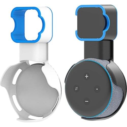 Wall Mount Holder Stand for Echo Dot (3 Gen.), For Home Voice Assistants Dot 3nd Generation with Cable Arrangement