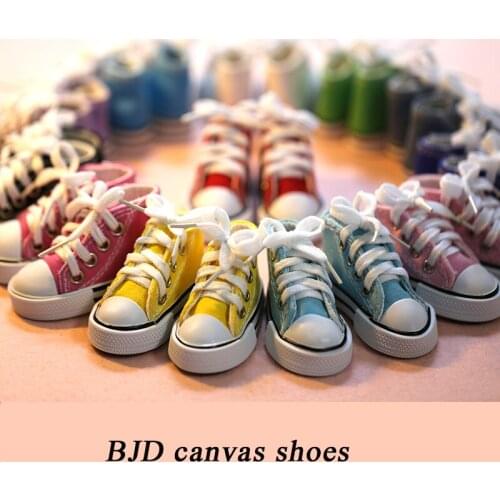 Cataleya Bjd shoes 1/6 BJD Doll 1/3 SD Doll 1/4 Shoes Salon EVO Doll Men And Women Canvas Shoes