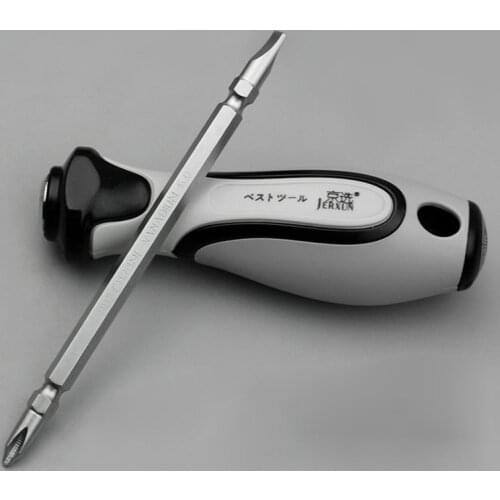 6*125mm High Quality Scalable Dual Purpose Screwdriver Multi-function Phillips and Slotted Screwdriver Hand Tools