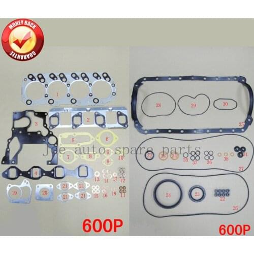 4JH1 4JH1T Engine complete Full Gasket Set kit for ISUZU D-MAX 600P 3.0L 5-87815200-0