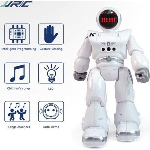 JJRC R18 Programming Automatic Presentation Intelligent RC Robot Gesture Sensor Smart Robots Toy Music Songs For Children Toys