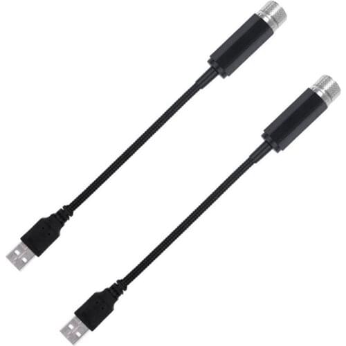 Led starlight is used for car roof, Galaxy atmospheric lamp, USB decorative lamp, with adjustable effect, (red + blue purple)