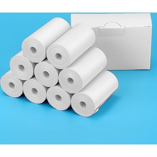 Camera Thermal Printing Paper 10 Meters Per Roll 57*27mm , Color Watercolor Pen, Cute Stickers