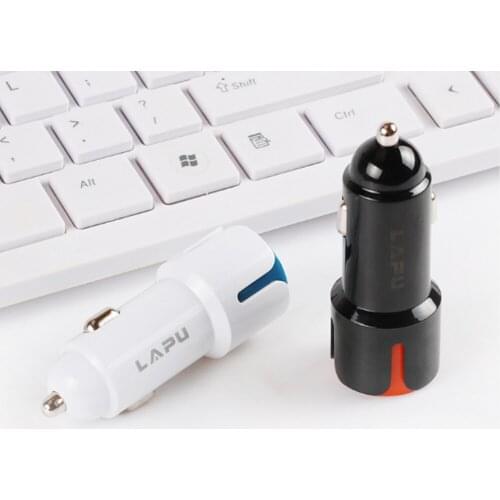 BM-8 2.1A Dual USB Car Charger Intelligent Charging Cigarette Socket Lighter for Smart phone Car Charger