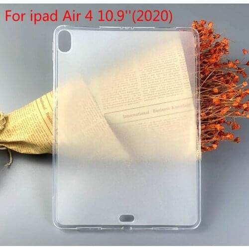 For 2020 Apple iPad Air 4 10.9" TPU Tablet Case For iPad Air 4th generation slim soft Case silicone back cover A2324 A2072